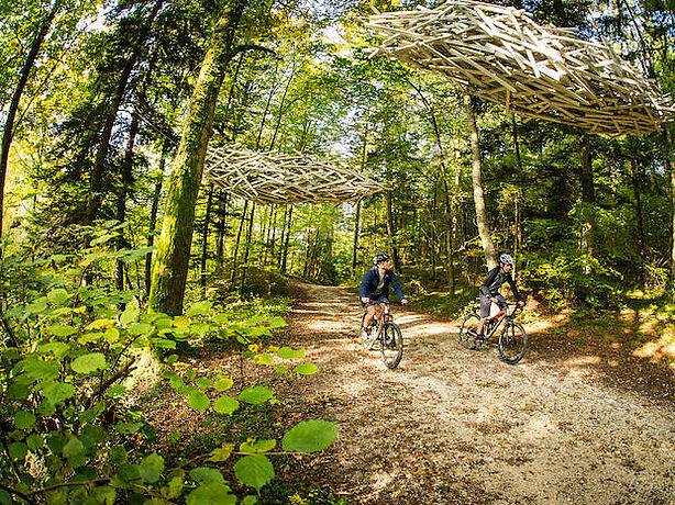 Biken im Naturpark Thal