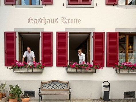 Baders Gasthaus Krone, Laupersdorf, Naturpark Thal