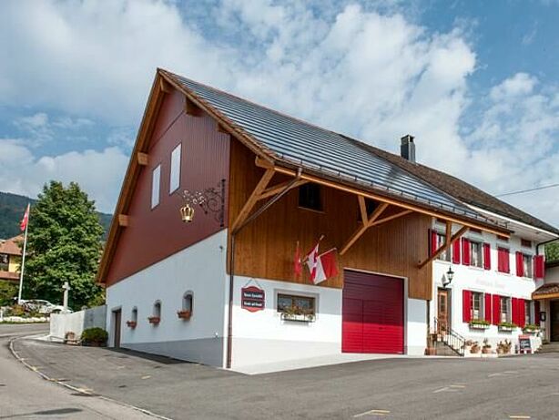 Hotel garni Baders Gasthaus Krone, Laupersdorf, Naturpark Thal